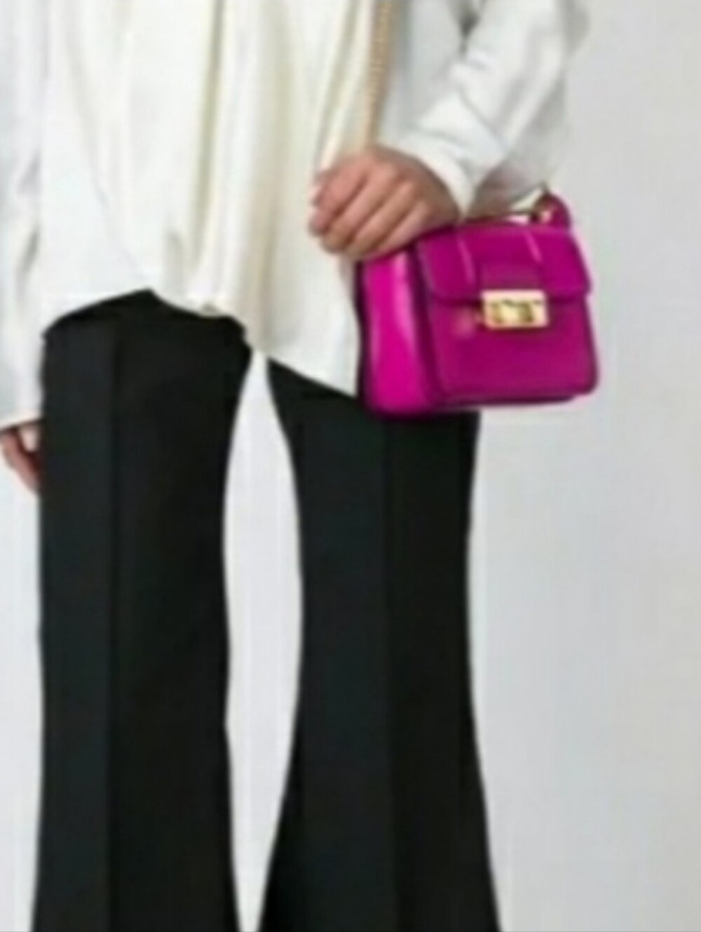 LANVIN Fuschia Crosssbody Bag - Picture 3 of 16